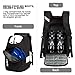AUMTISC Ski Boot Backpack Lightweight Ski Bags for Snowboarding Travel Luggage Durable