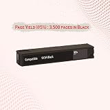 PP Compatible Ink Cartridge Black for HP PageWide 913A 570 577 452 477 MFP view 3