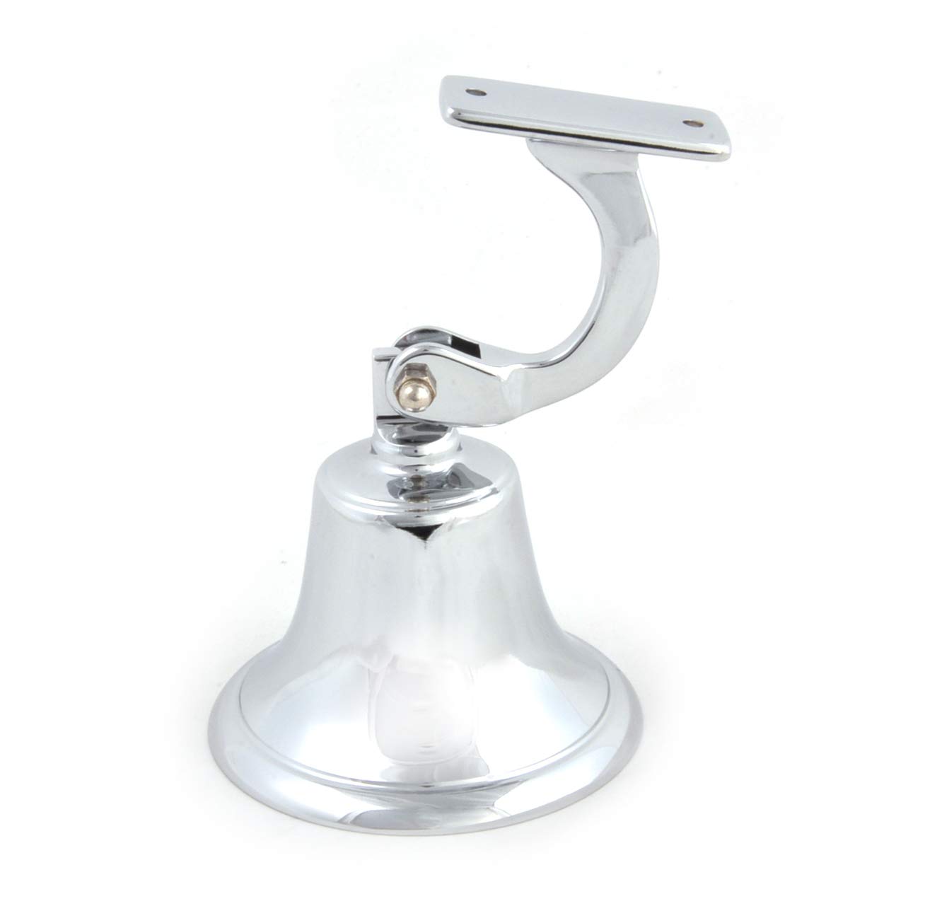 Nauticalia 5321 Chrome-Plated Brass Ship's Bell, 10 cm