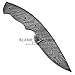 BlankBlades Assorted Damascus Knife Blank Blades Group 2 USA (AB21)