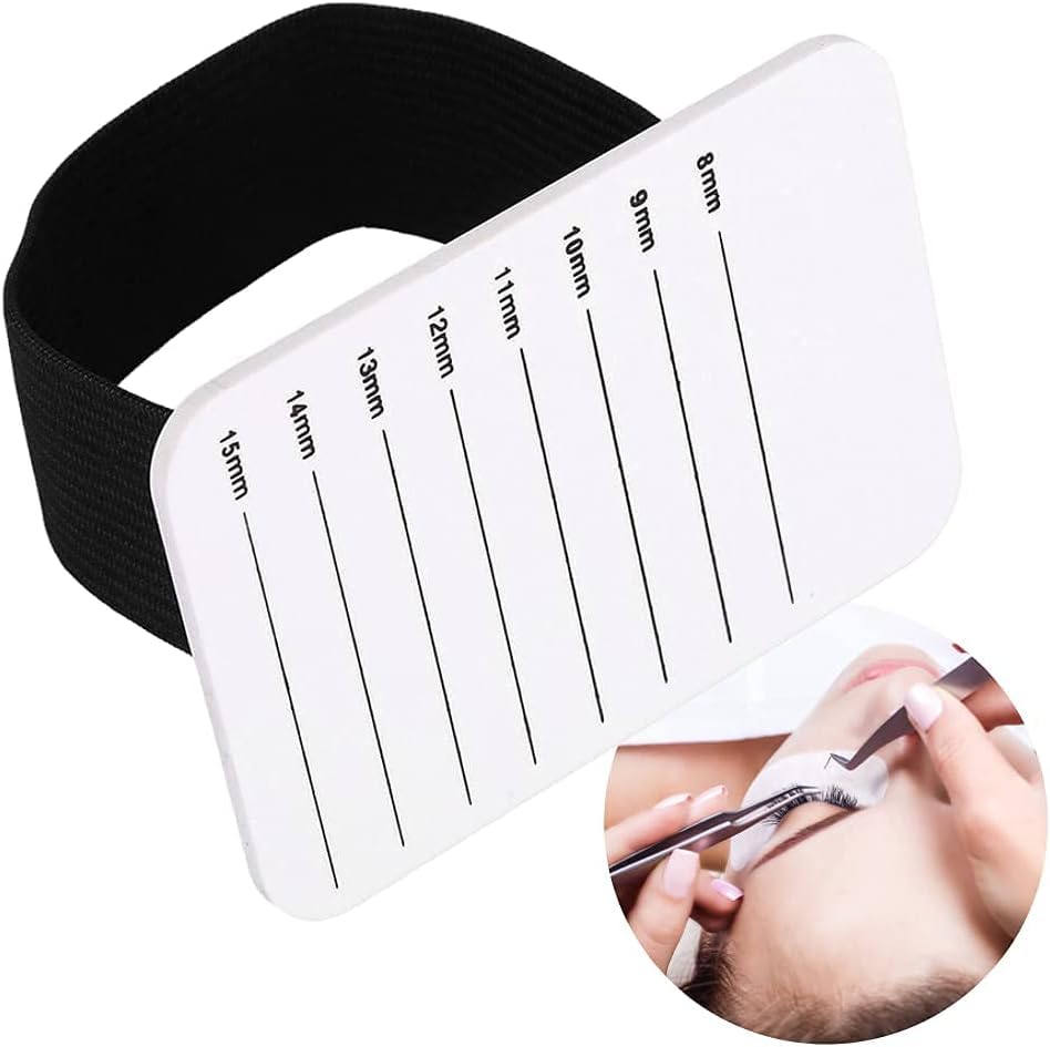 Eyelash Stand-8-15mm False Eyelash Pallet Tool Eyelash Tray Strip Stand Hand Plate Lashes Grafting Holder