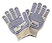 Jinhua mike Oven Mitt Gloves, 932°F Extreme Heat Resistant BBQ Hot Surface Handler Grill Gloves, Oven Heat Resistant Cooking Gloves for Kitchen Potholder and Outdoors（1 Pair）
