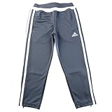 adidas Little Boys' Tiro Pant, Dark Grey, 7