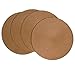Benson Mills Victorian 15-Inch Round Placemats, Sandalwood, Set of 4