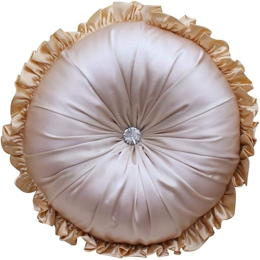 Amazon Com Throw Pillows Round Handmade Pleated Pumpkin Pillow