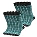 Funky Casual Dress Crew Socks, SUTTOS Men's 10 Pairs Cotton Argyle Diamond Striped Long Tube Gift Sock