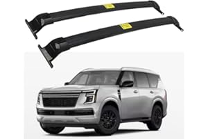 240LBS Roof Rack Cross Bar Fits for Nissan Armada Platinum Patrol Y63 2025 2026 Aluminum Crossbar Accessories，Rooftop Box Car