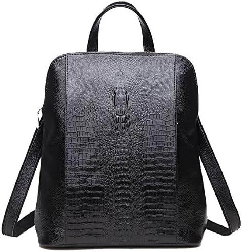 Coolcy New Fashion Casual Women Genuine Leather Backpack Shoulder Bag