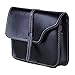 QZUnique Women's Soft PU Leather Fashion Vintage Style Cross Body Shoulder Bag Black
