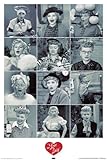 NMR 241087 I Love Lucy Text Decorative Poster