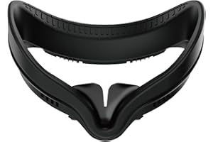 Dxldfks Face Cushion Pad for Glasses Compatible with Oculus Quest 2 Accessories, Facial Interface Foam Replacement Compatible with Meta Quest 2 Original Spacer