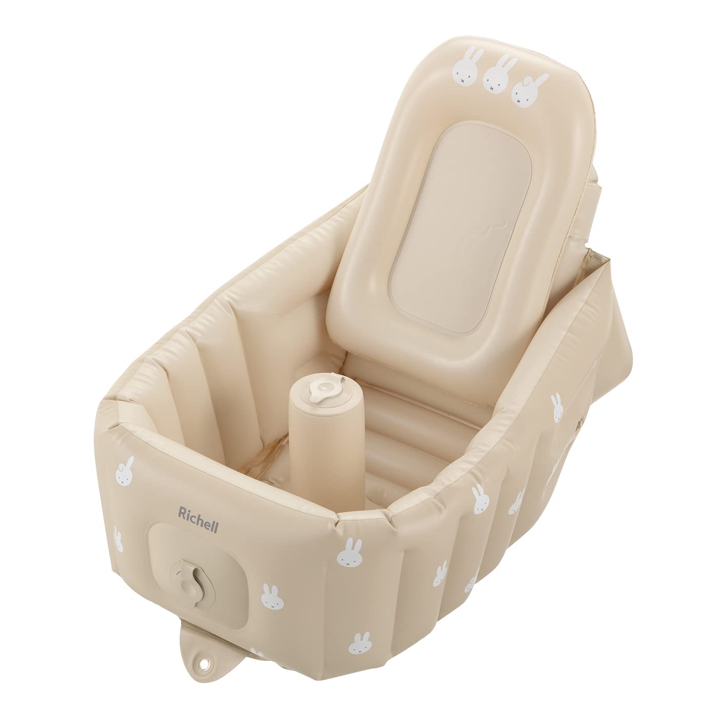 リッチェル ミッフィー ふかふかベビーバス ステップアップ商品画像