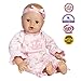 Adora Playtime Baby Doll 13-Inch Light Skintone Brown Eyes Pink Romper