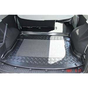 Kofferbakmat met anti-slip geschikt voor Dacia Logan MCV Combi 5-tr. 5-zits / 7-zits 3e rij uitgesloten 2007-