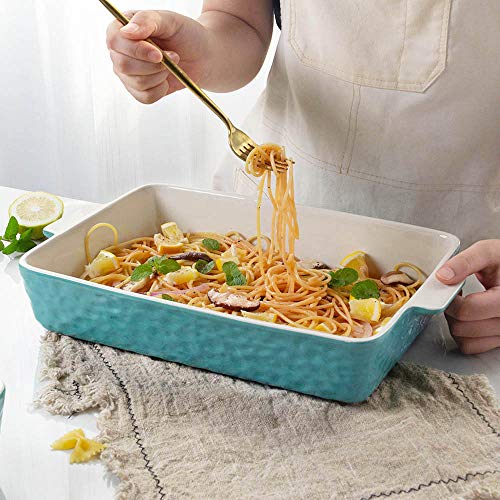 Krokori Baking Dish, Rectangular Casserole Dish for Oven, Lasagna Pan