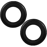 FUNOMOCYA 2Pcs Leakproof Sealing Gasket for Urinal Sturdy Rubber Drain Flange Easy Install for Home Urinal Model