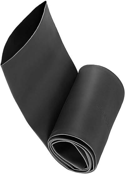 TA-VIGOR 60mm Heat Shrink Tubing 1M 2:1 Adhesive-Lined Black