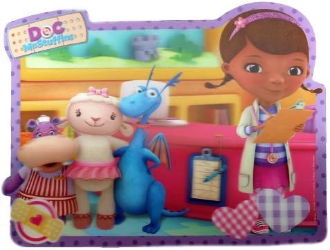 Disney Doc Mc Stuffins Girls 3D Dinner Place Mat