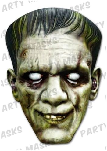 Frankenstein Cardboard Mask (Mask/Headpiece