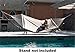 Vivere Quick-Drying Phifertex Fade Resistant Double Poolside Hammock with Spreader Bars (Taupe)