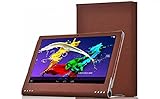 GOOQ PU Business Detachable Leather Case Only for Lenovo Yoga Tablet 2 Pro 1380F 13.3 Inch Tablet with Built-in Support Function (Brown)