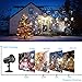 Christmas Projector Lights Outdoor, B-right Snowflake Projection Lights Waterproof LED Christmas Snow Lights with Remote Control, Sparkling Landscape Decorative Lighting for Xmas Thanksgiving Party