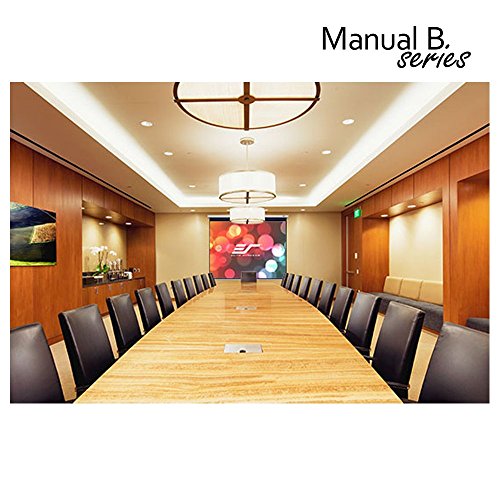 Elite-Screens-Manual-B-Series-120-inch-Diagonal-43-Manual-Pull-Down-Projection-Screen-with-Auto-Lock
