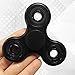 Fidget Hand Spinner Toy Best Hybrid Ceramic Bearing 360 Tri-Spinner Prime ADHD Fidget Toy Prime Premium Anxiety Toys Helps Focus for Kids and Adults Amazing Stress Reducer (Black)