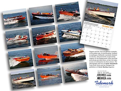 Classic Motorboats 2020 Calendar