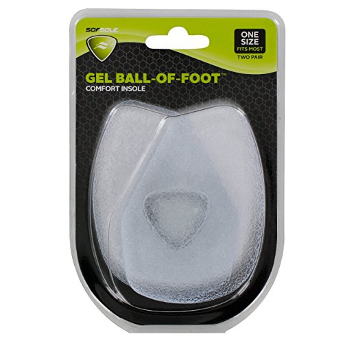 Sof Sole Foam Ball of Foot Cushioned Shoe Insert, 2 Pair