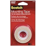 3M Indoor Window Film Mounting Tape, .5-Inch x 13.8-Yard, Clear, 1 Roll/Pack