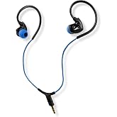 H2O Audio Surge SX10 Waterproof IPX8 Headphones &ndash;(Short Cord Design), in-Ear Noise Cancelling Earbuds for Swimming, Running, Sports &ndash; Lightweight, Secure Fit, Dynamic Bass, Memory Foam Tips
