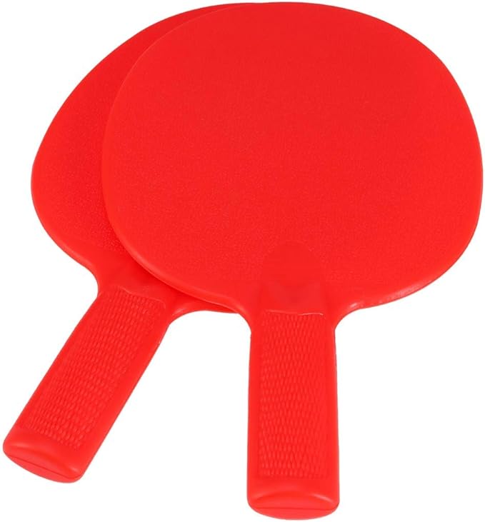 1 Pair Table Tennis Bats Plastic Racket Children Practice Training