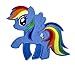 My Little Pony Rainbow Dash Patch Iron on Applique Alternative Clothing