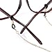 Tinksky 2mm Eyeglasses Chain Reading Glasses Eyewear Spectacles Chain Neck Cord (Rose Gold)