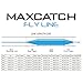Maxcatch Fly Fishing Line (Weight Forward, Floating) and Fly Line Combo with Backing Leader and Tippet (1F/2F/3F/4F/5F/6F/7F/8F/9F/10F) (Fly Line Fluo Yellow, WF5F 100FT)