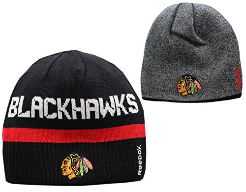 Black/Charcoal Skull Knit Cap 