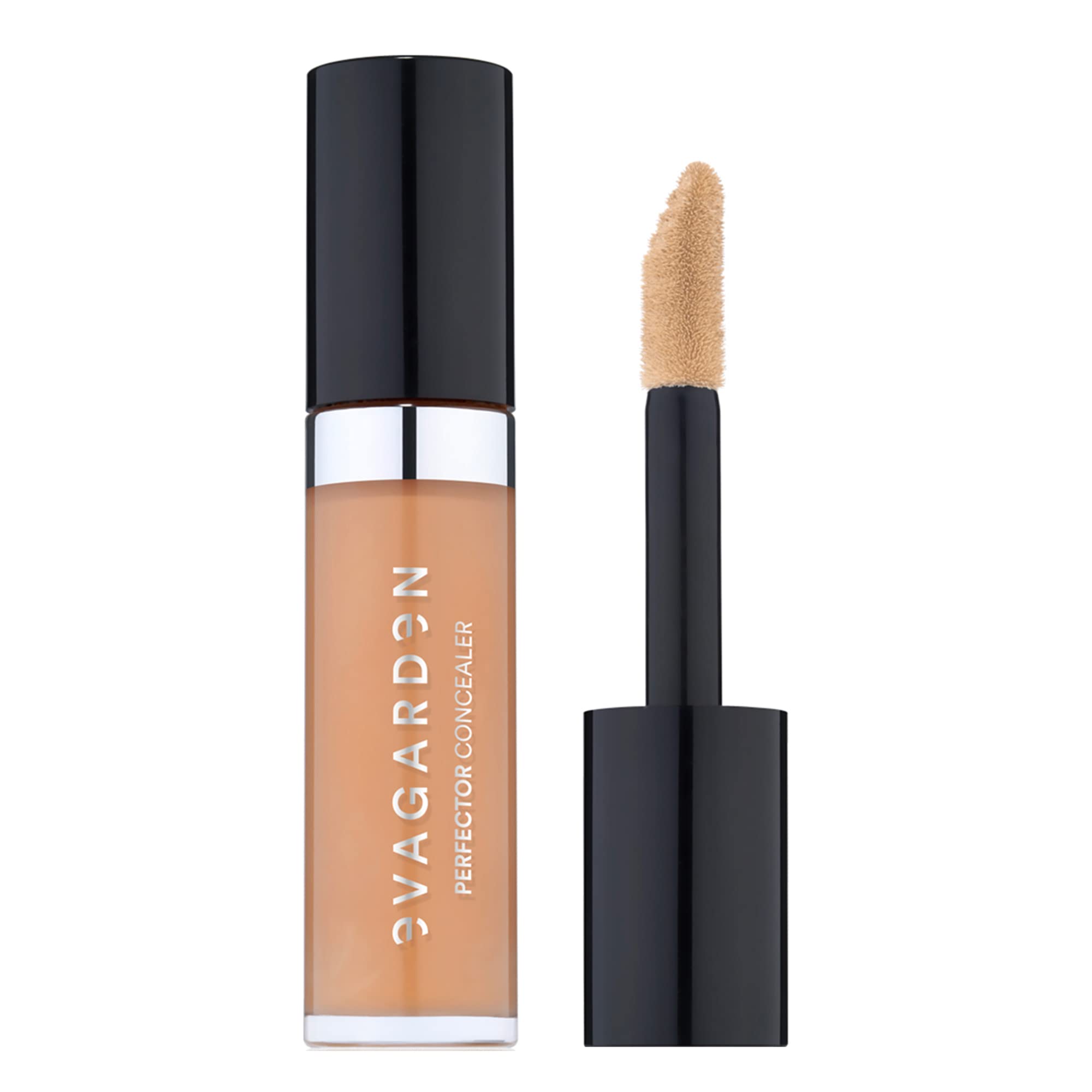EVAGARDEN Perfector Concealer - Multi-Purpose Product with Moisturizing Properties - Touches Up, Defines, Enhances and Sculpts - Light and Creamy Texture with Rich Color - 333 Medium Amber - 0.16 oz
