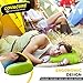 covacure Inflatable Camping Travel Pillow Push Button Inflation Pillows, Ultralight Compressible Pillows for Neck & Lumbar Support While Camp, Hiking,Backpacking