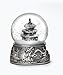 China Silver Tone Snow Globe 65mm Exclusive