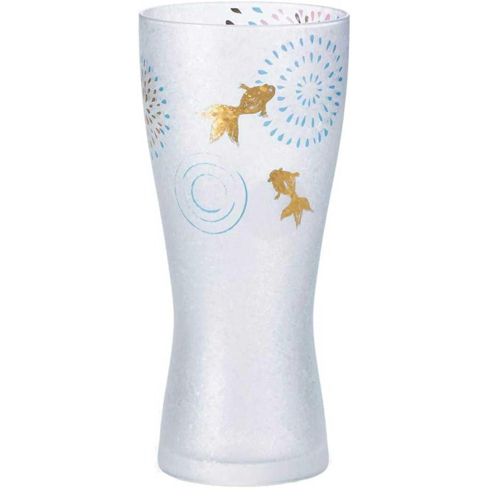 Aderia Beer Glass Made in Japan 10oz (Fireworks)