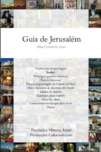 Livro GUIA De Jerusalem Em Portugues
