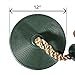 Squirrel Products Climbing Rope with Disc Swing - Active Outdoor Playset Equipment - Green