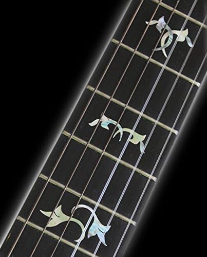 Inlaystickers Fret Markers for Guitars - Winding Vine w/Bird F-057CDY - Image 4