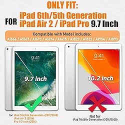 SEYMAC stock iPad 6th/5th Generation Case/Air 2/Pro