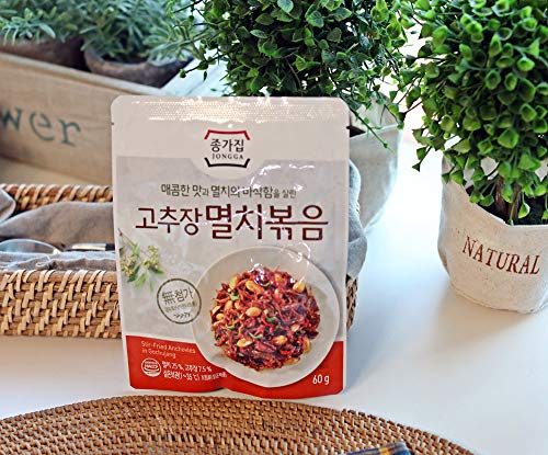 [Jongga] Korean side dish 3 set / Lotus Root Glazed Dishes 100g + Stir-fried Gochujang Anchovies 60g + Black Soybean Glazed Dishes 60g / Korean food (overseas direct shipment) - Thumbnail 3
