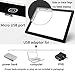 tiktecklab A3 Size (Double Letter Paper Size) Portable LED Light Art Box Tracer Adjustable Brightness Tracing Light Pad for Drawing Sketching Animation Stenciling and 5d Diamond Painting