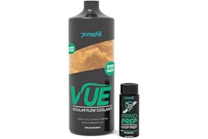 PrimoChill Vue - Computer WaterCooling Coolant, Visual Flow, Solid/Non-Transparent, Full Protection, PrimoPrep Included, Proudly Made in The USA (32oz/.9L) - Candy Gold SX