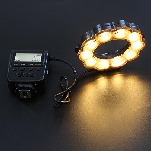 Starnearby Camera Photo Studio Photography Ring Flash Lamp LED Photographic Light - Thumbnail 3
