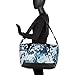 adidas Women's Studio Duffel Bag, Optic Stripe/Black, One Size